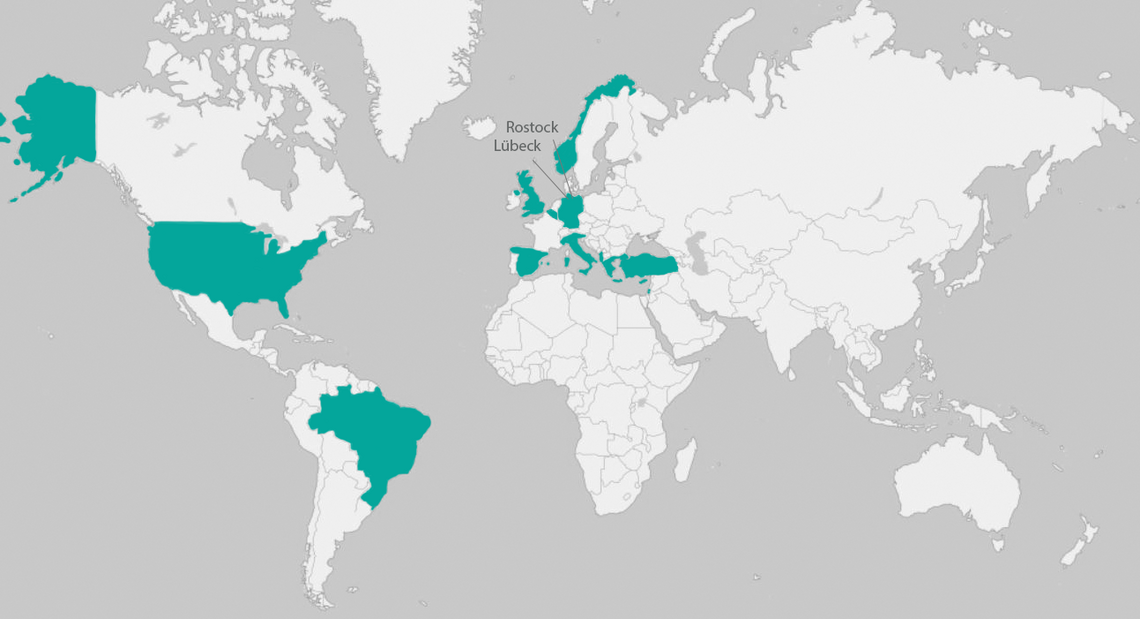 CENTOGENE ROPAD Study Global Map