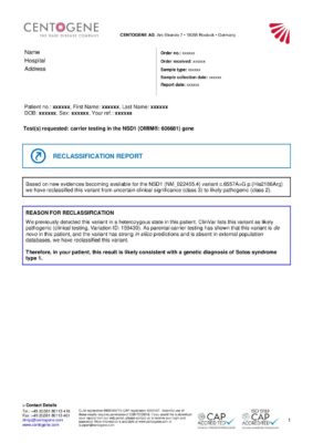 Reclassification Report