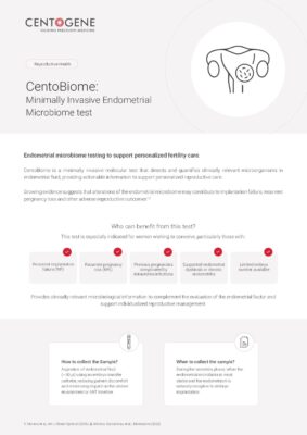CentoBiome | Product Sheet