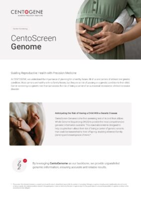CentoScreen Genome | Product Sheet