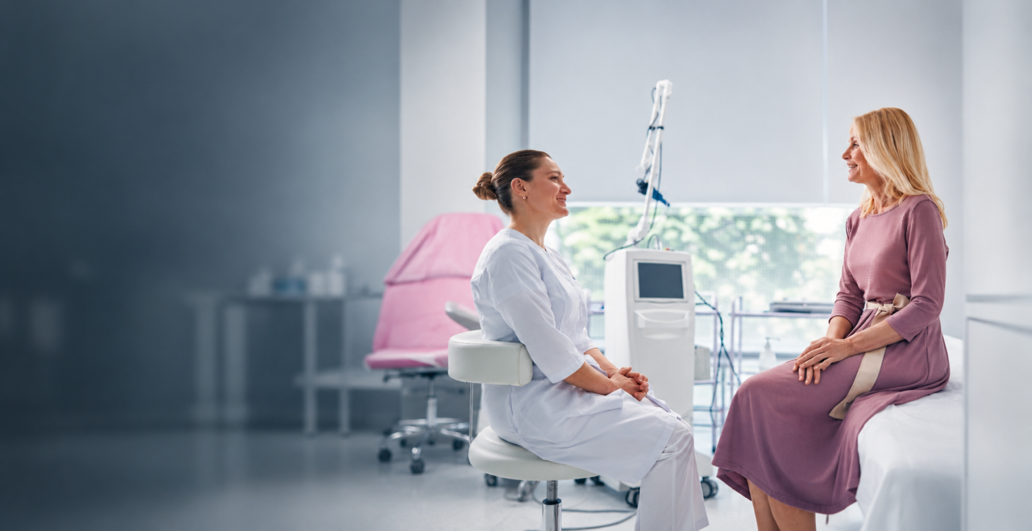 Warm Doctor–Patient Consultation in a Modern Clinic